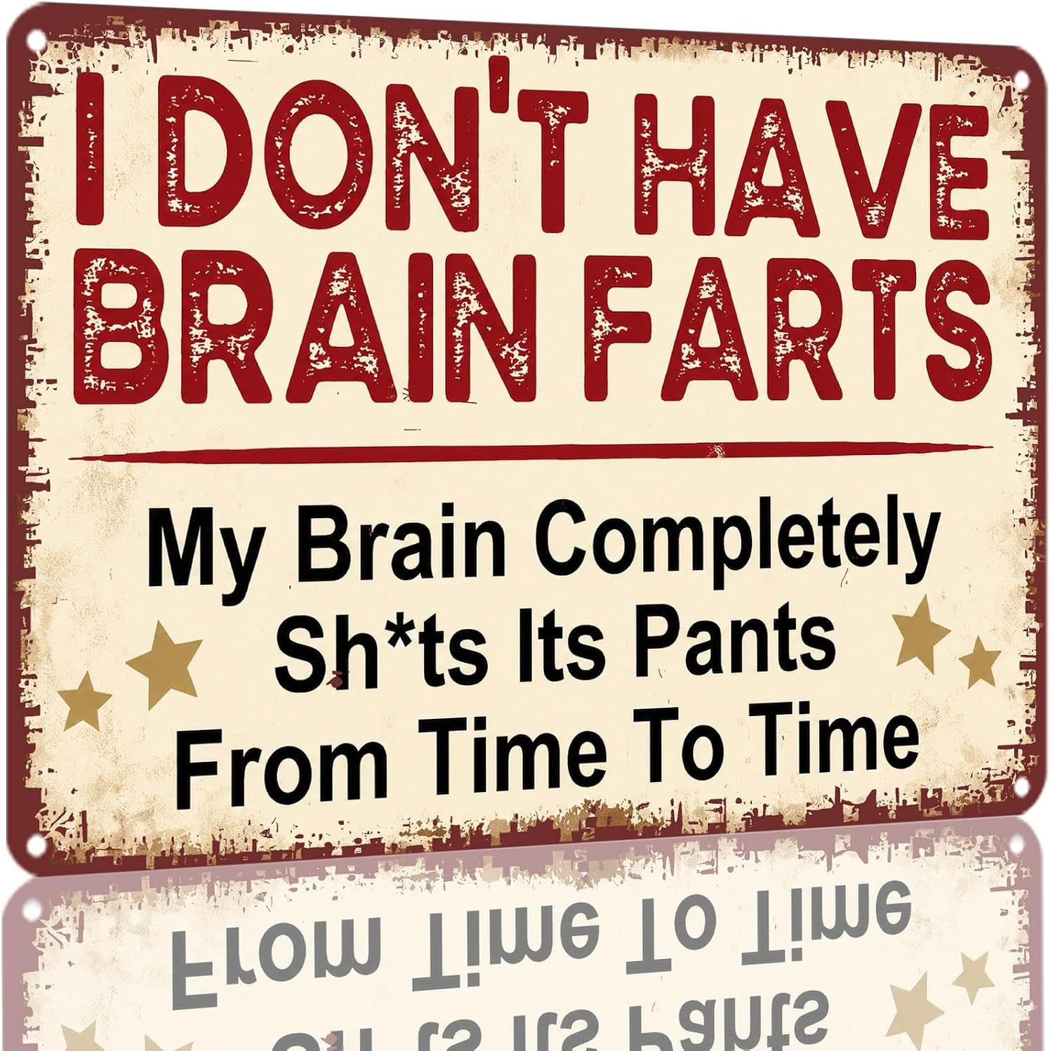 Vintage Funny Quote 8X12 Inch Tin Metal Signs Home Décor suitable for wall decor