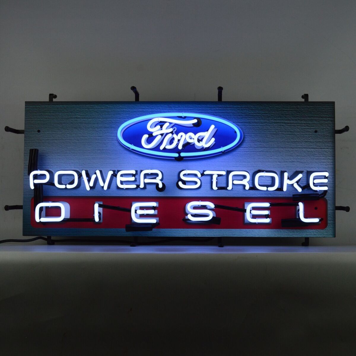 Ford Power Stroke Diesel Car Ford OLP Garage Dealer Neon Sign Backing 33\