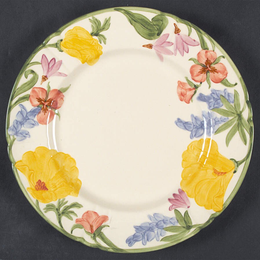 Franciscan Wildflower Luncheon Plate 142635