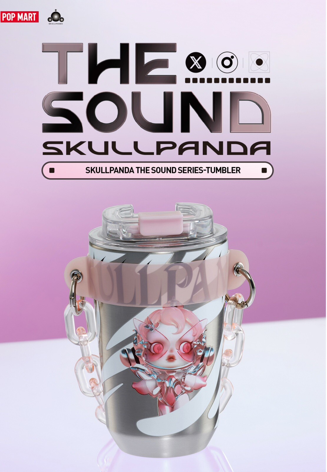 Skull Panda Sound Series Tumbler 360 ml