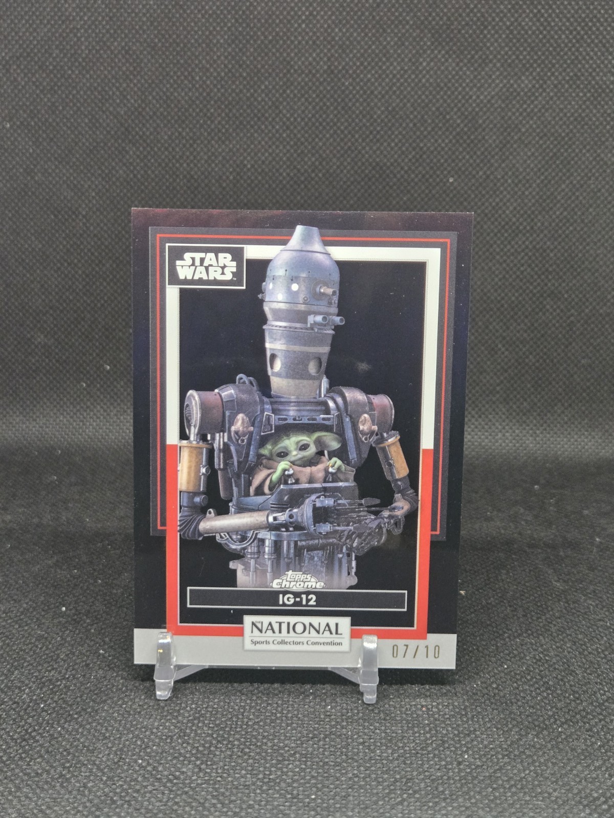 Stars Wars Topps Chrome National Sports Collectors Convention NSCC IG-12 /10