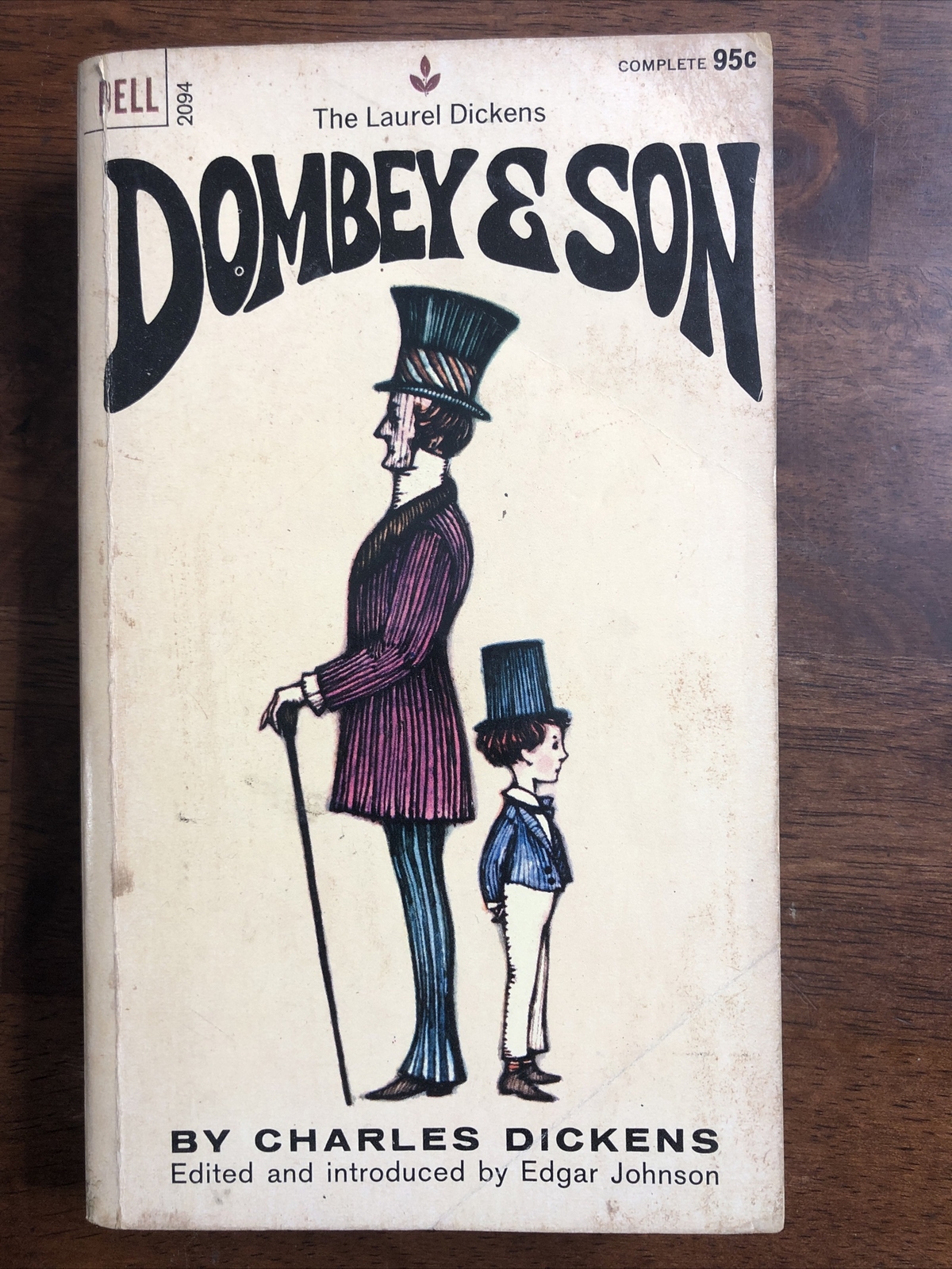 Dombey & Son by Charles Dickens (1963 First Printing) Dell Paperback