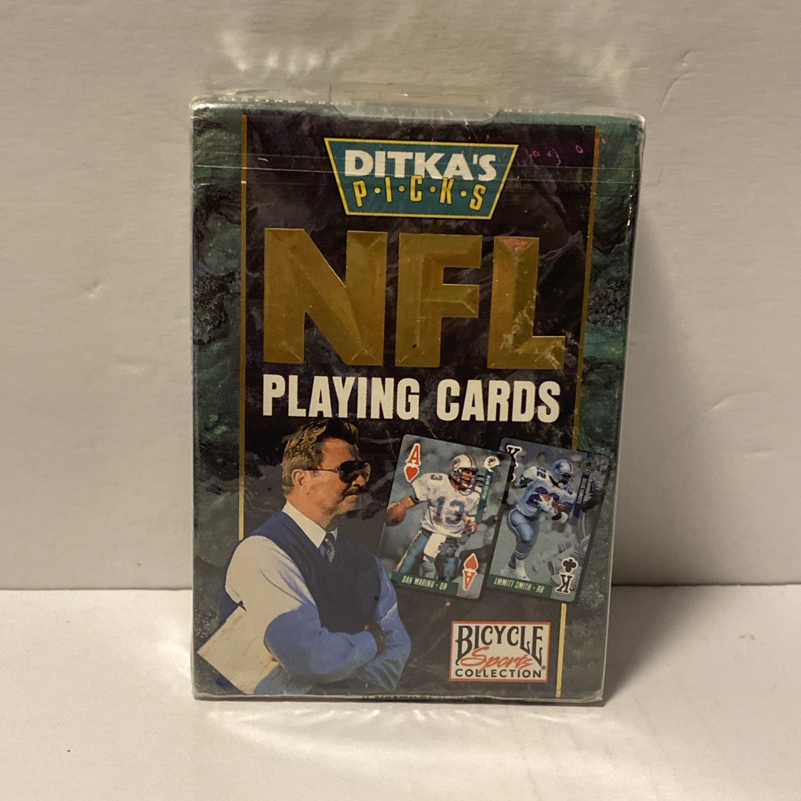 Ditka\'s Picks - 1993 NFL Playing Cards - Bicycle Sports Collection - New Sealed Ditka\'s Picks - 1993 NFL Playing Cards - Bicycle Sports Collection - New Sealed