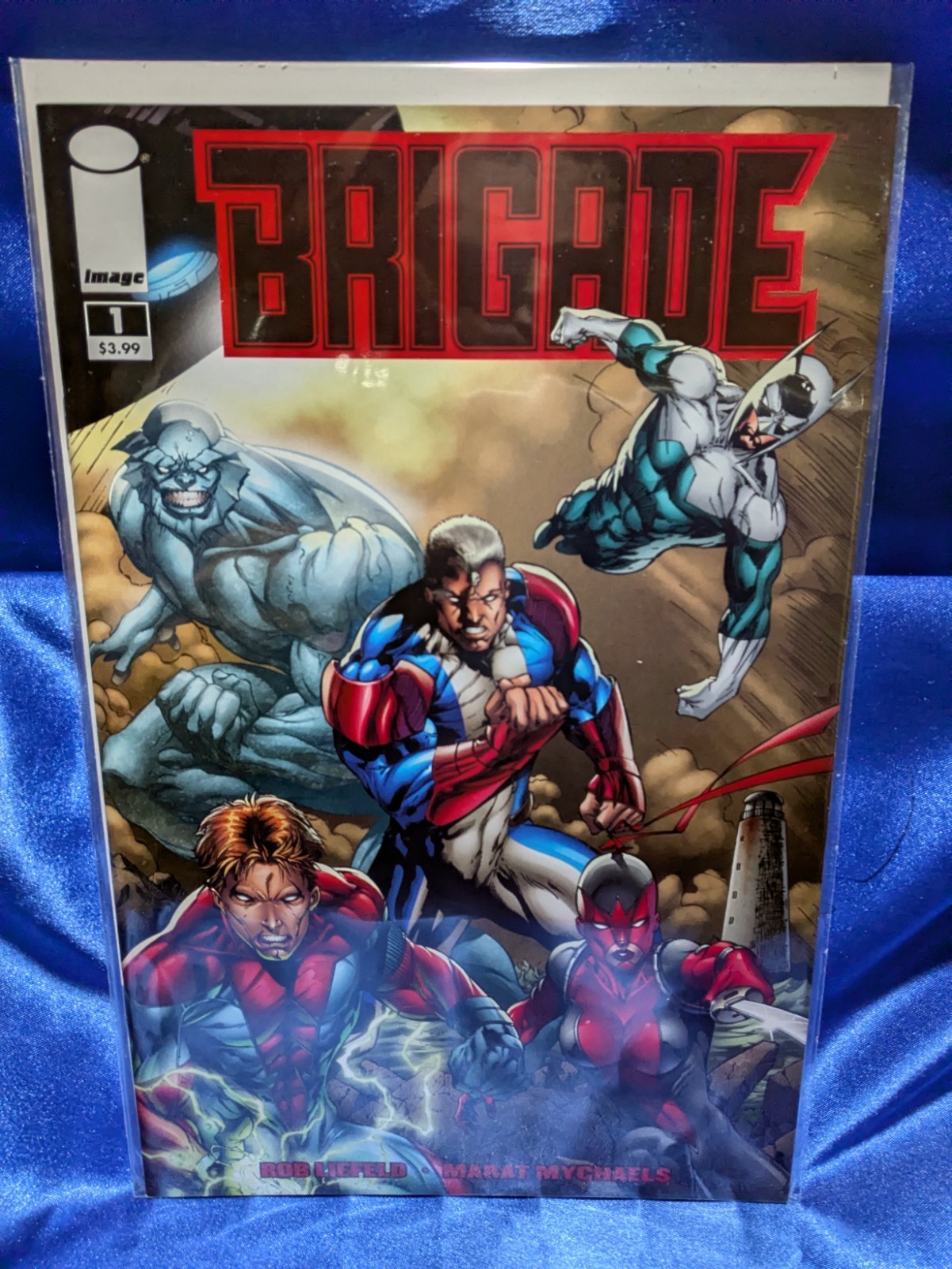 BRIGADE #1 Vol 3 2010 ROB LIEFELD ULTRA RARE LOW PRINT RUN - Marat Michaels BRIGADE #1 Vol 3 2010 ROB LIEFELD ULTRA RARE LOW PRINT RUN - Marat Michaels
