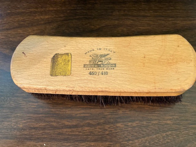 Vintage Acca-Kappa Shoeshine Brush Buffer - Italy - #450/418