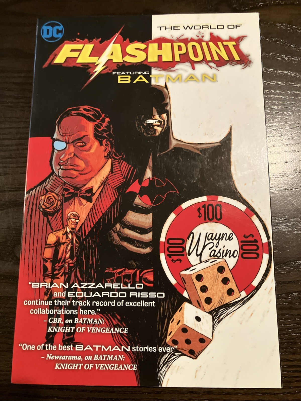 The World of Flashpoint featuring Batman TPB DC Comics VF Graphic Novel VF+