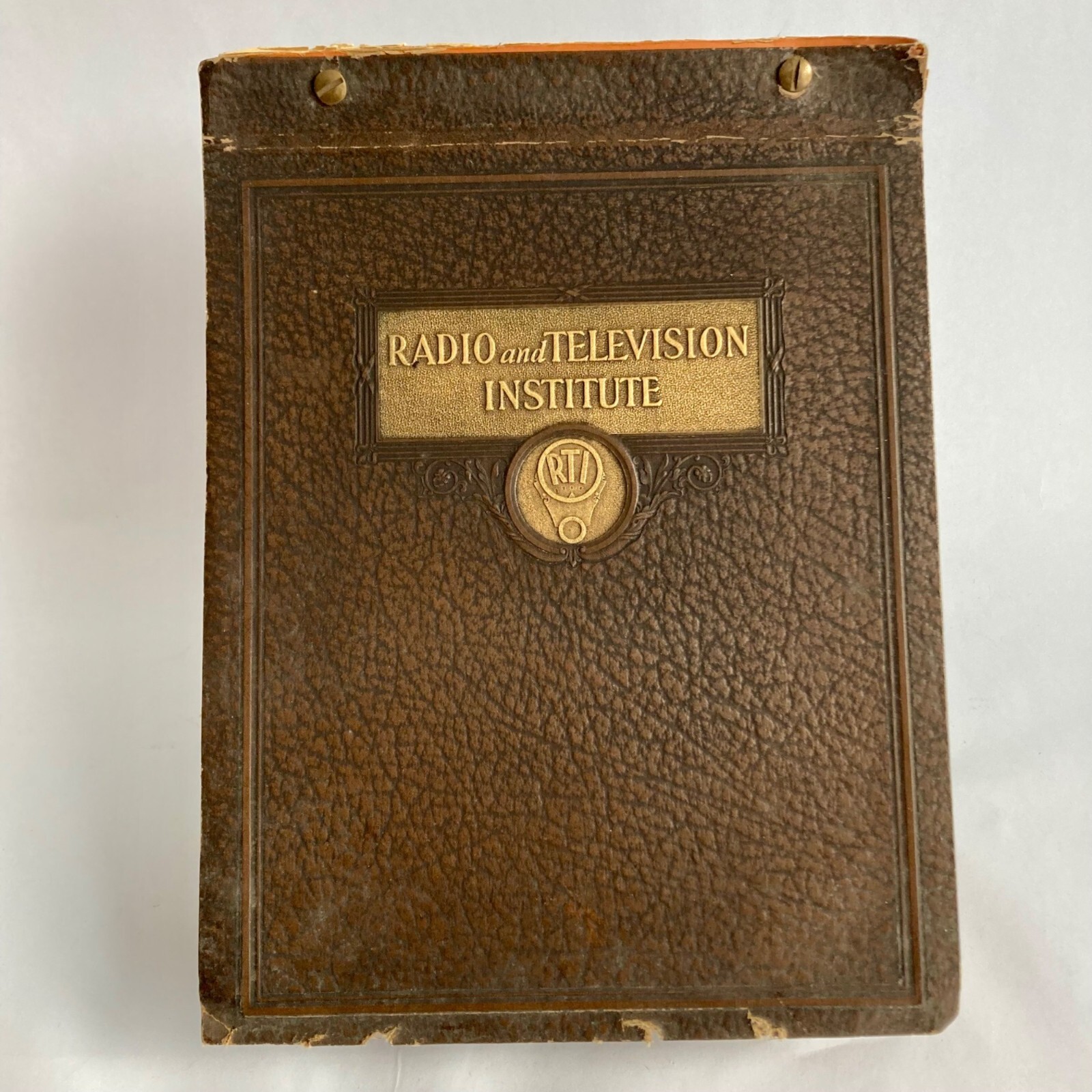 Vintage 1930\'s Radio and Television Institute RTI Training Repair Service Manual