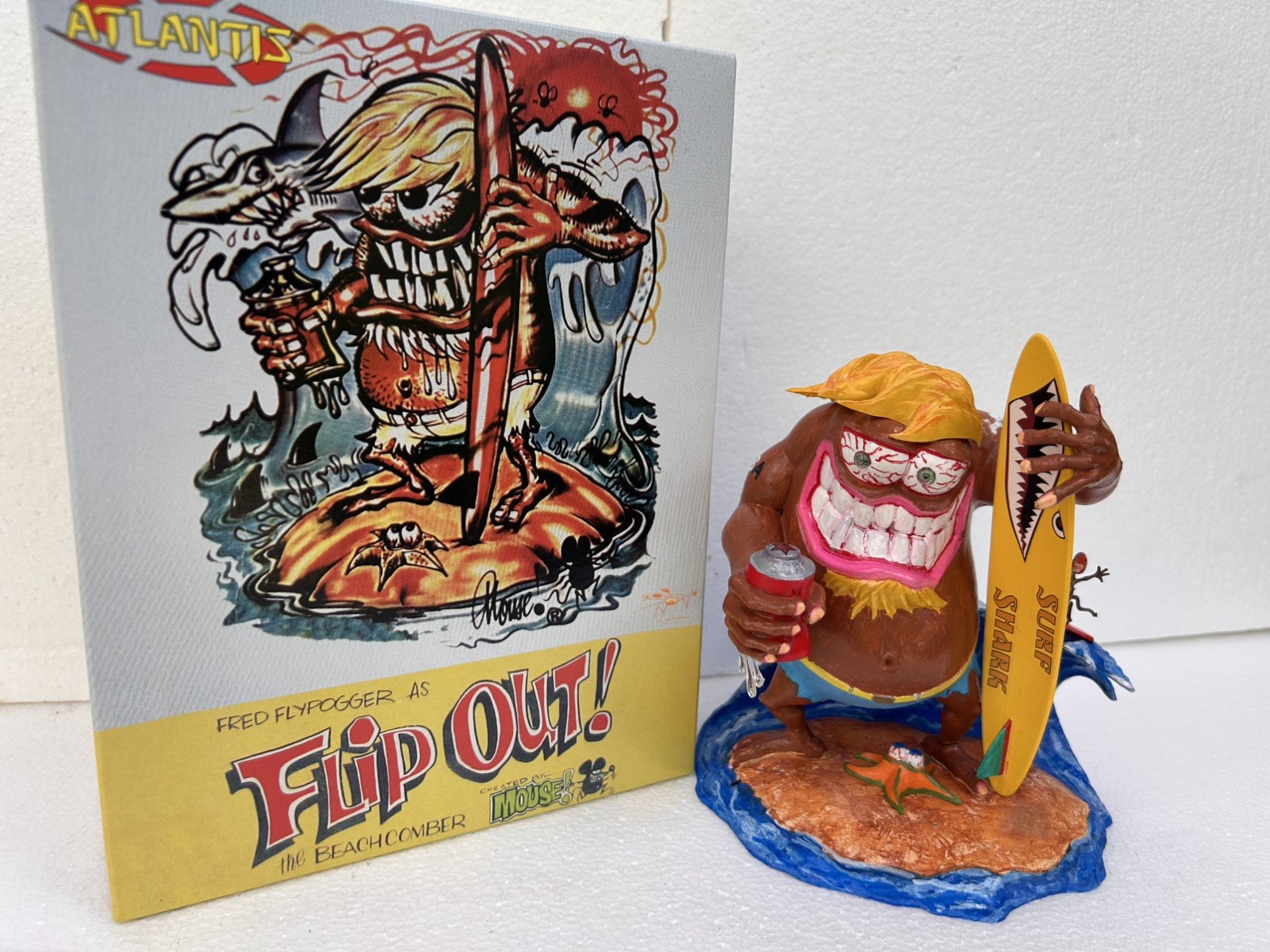 Artist Built & Painted STANLEY MOUSE Fred Flypogger as 
