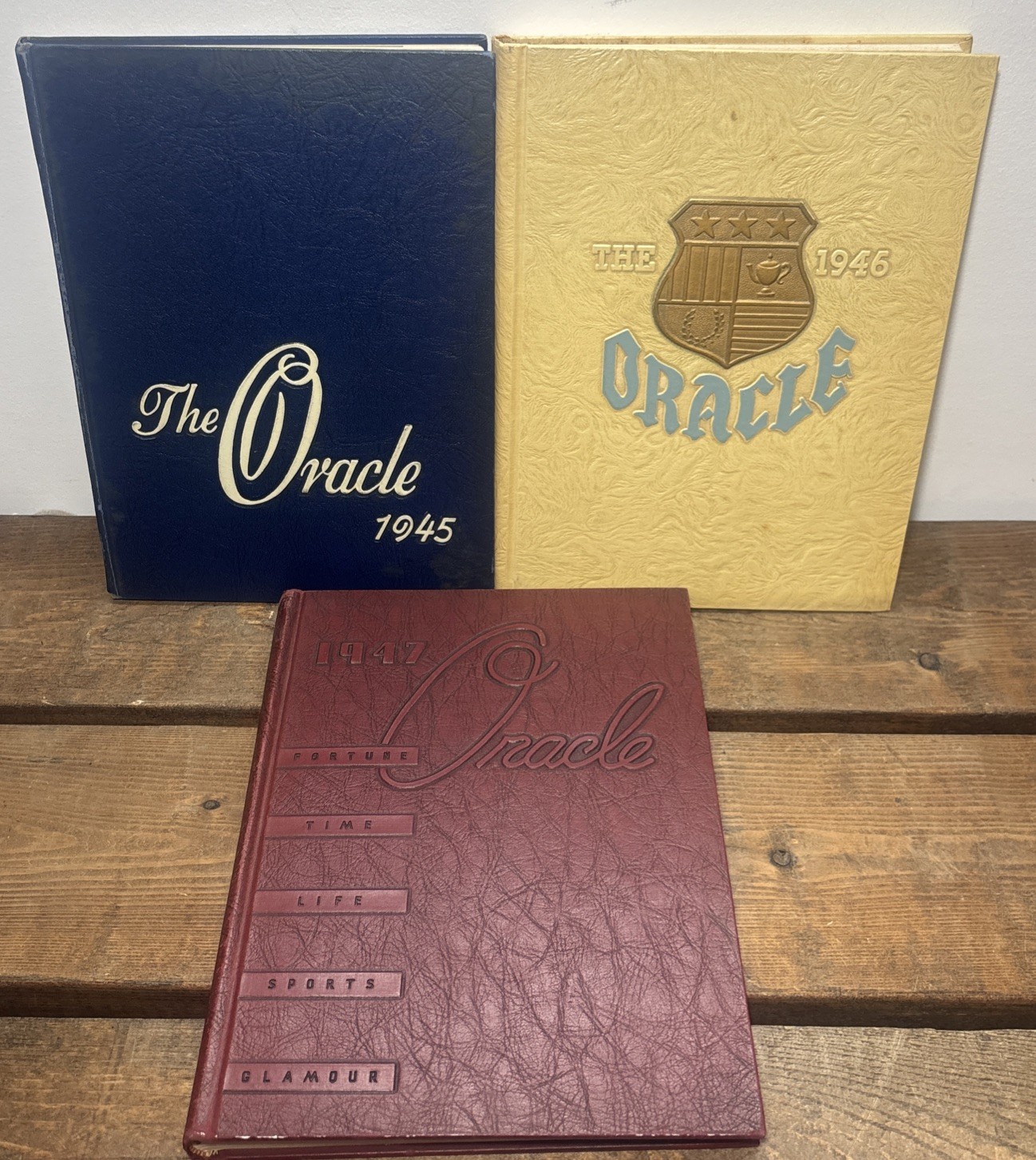 1945 1946 1947 The Oracle Yearbook High School Sidney Lanier Alabama Montgomery