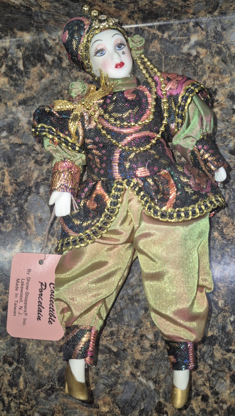 Vintage Oriental Show Stopper Doll Porcelain Collectibles Asian Decor Decoration