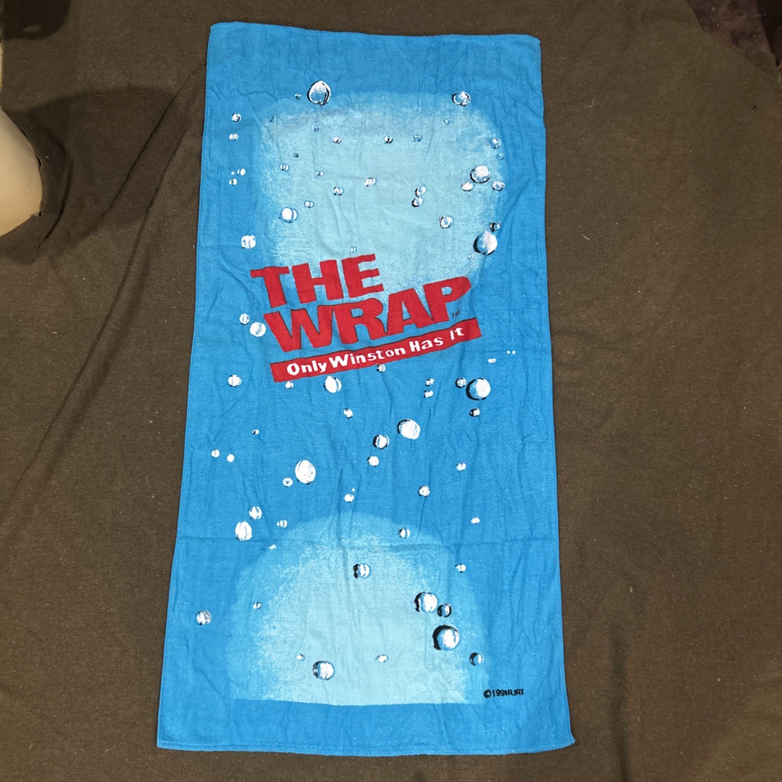 Vtg Y2K 1991 NOS Thick Beach Towel Winston The Wrap 54” x 29” 100% COTTON QTY-4 Vtg Y2K 1991 NOS Thick Beach Towel Winston The Wrap 54” x 29” 100% COTTON QTY-4