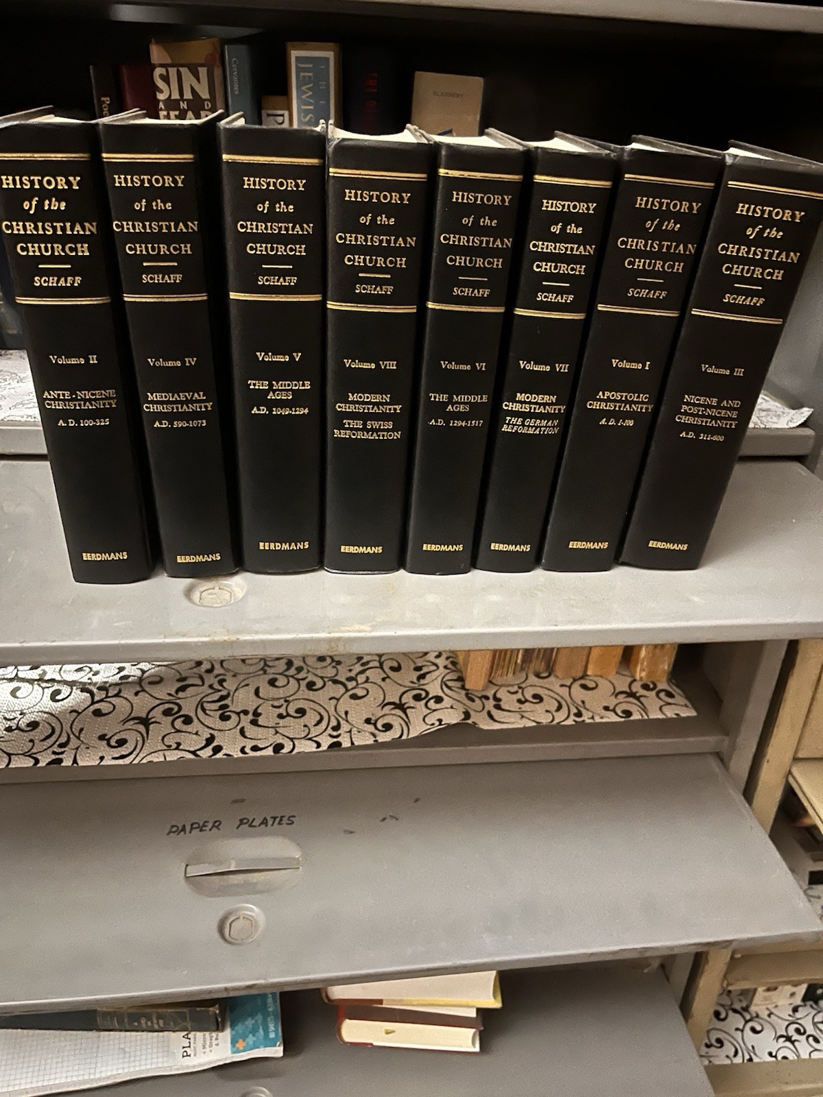 History of the Christian Church Philip Schaff Complete 8 Vol Set Eerdmans HC