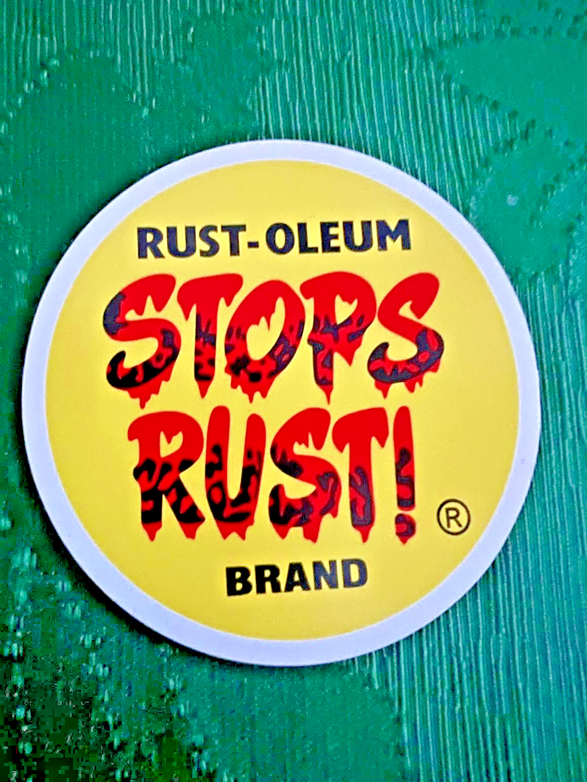 vintage rust oleum magnet sign spray paint vintage rust oleum magnet sign spray paint