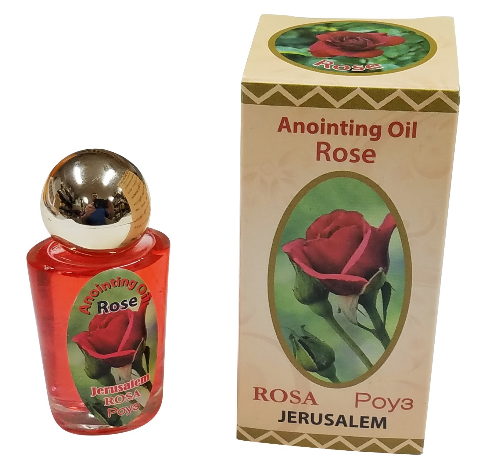 Rose of Sharon Anointing Oil 10ml from Jerusalem