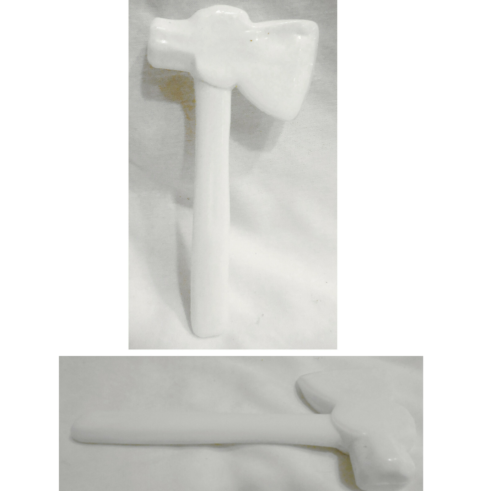 NEW White Milk Glass 6\