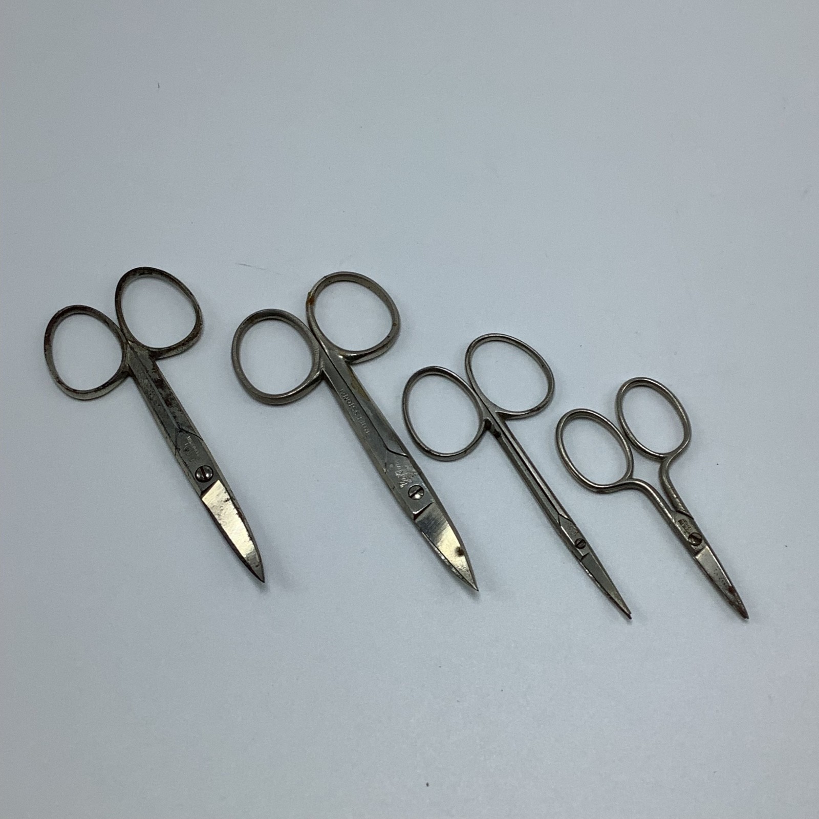 Vintage Small Scissors Set of 4 Italy/Germany