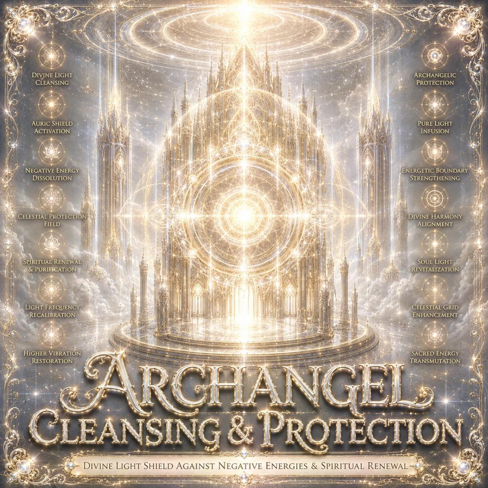 Archangel Cleansing and Protection - Divine Light Shield Against Negative Energi