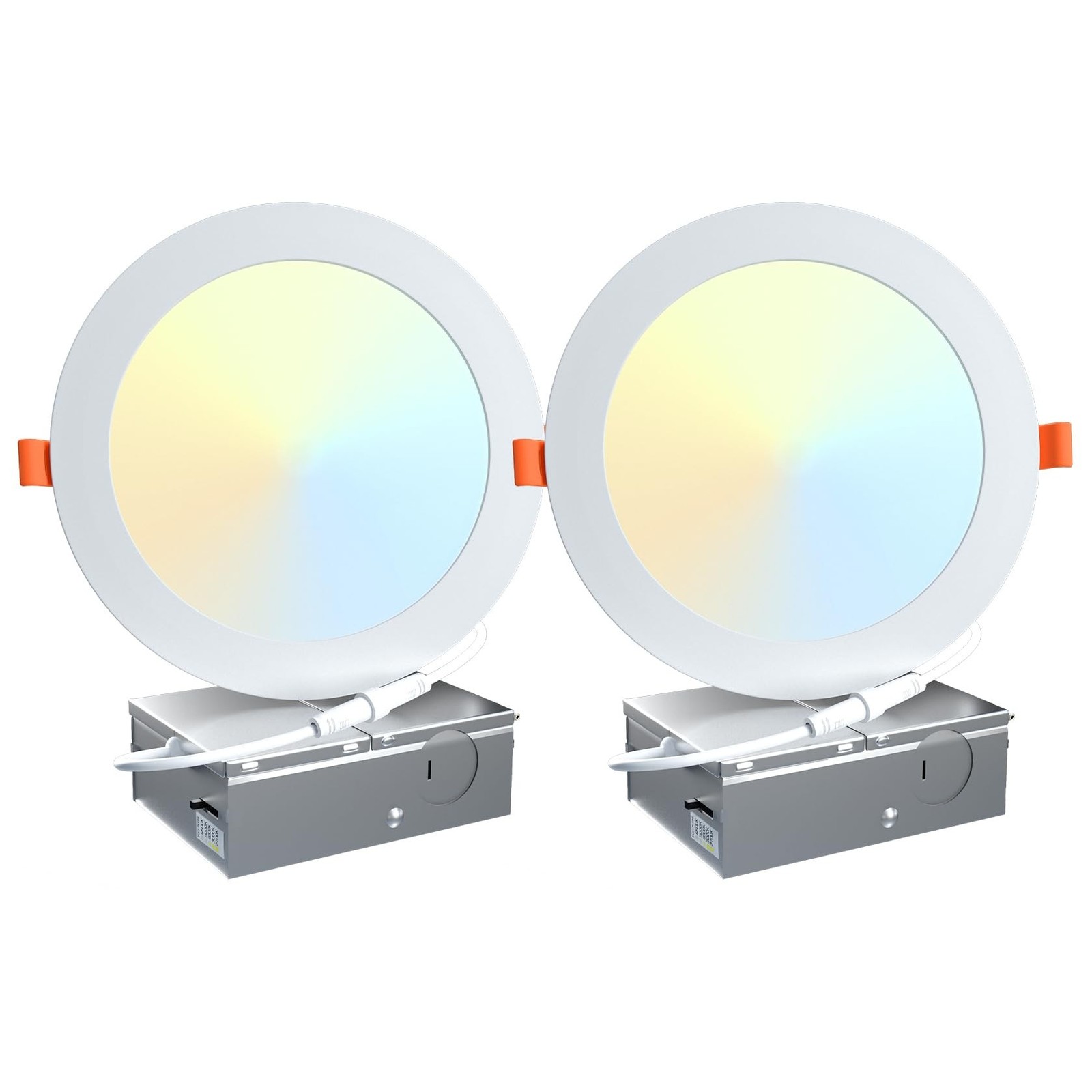 ORALUCE LED Recessed Lighting 6 Inch, Dimmable 5CCT, 2 Pack ORALUCE LED Recessed Lighting 6 Inch, Dimmable 5CCT, 2 Pack