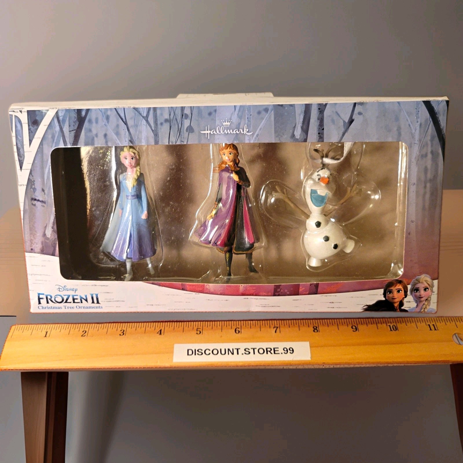Hallmark Disney Frozen II Plastic Christmas Tree Ornament Set: Elsa, Anna & Olaf Hallmark Disney Frozen II Plastic Christmas Tree Ornament Set: Elsa, Anna & Olaf