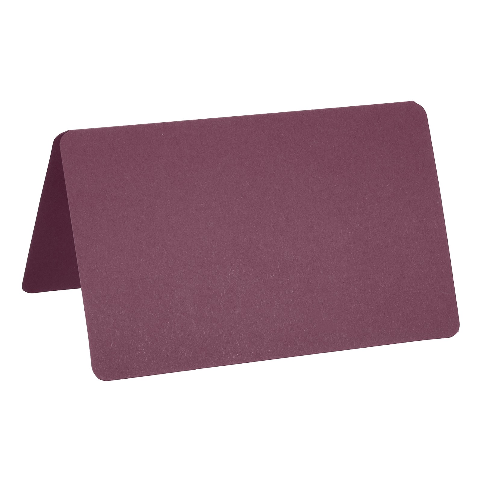 Greeting cards, 100pcs Favorite decorate folding table name Place Burgundy