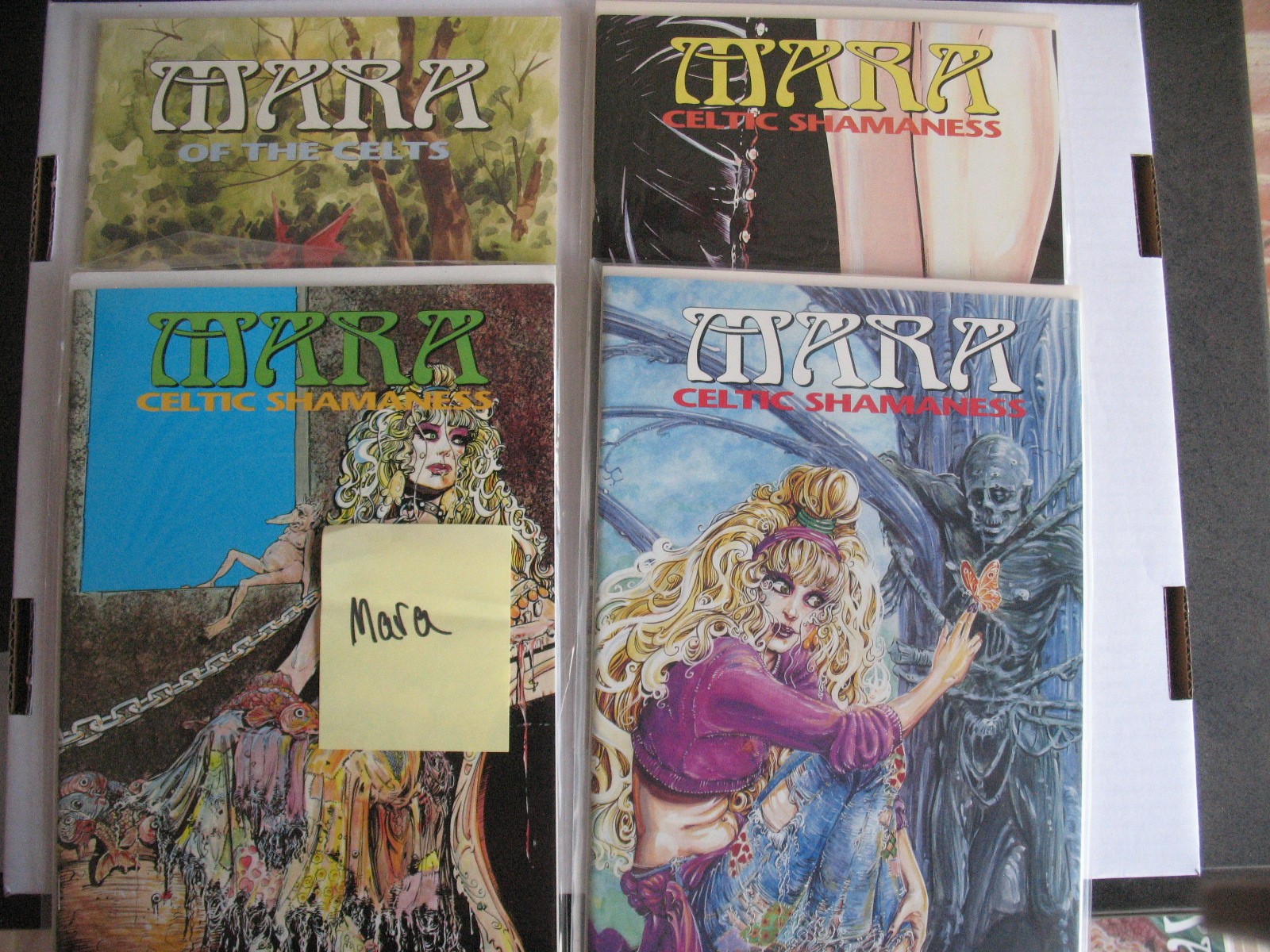 Mature  Undergrounds  Mara Celtic Shamaness  #1-4 Nice Copies  US shipping only