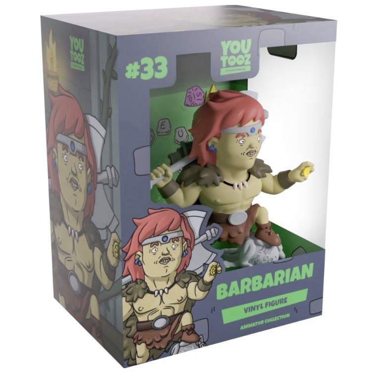 Youtooz  * Dungeon Soup - Barbarian * Vinyl Figure * NEW * Sold Out * In Hand