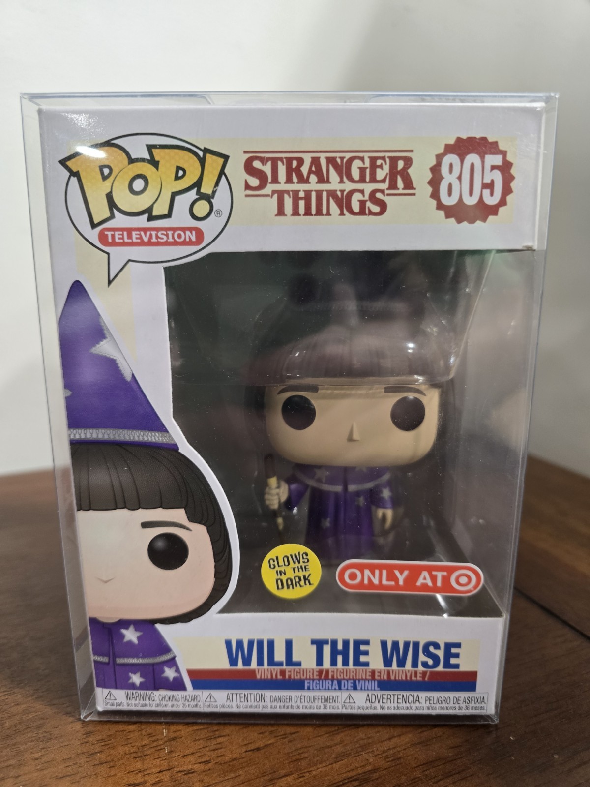 Funko Pop Stranger Things WILL THE WISE #805 Target GITD Glow Netflix TV