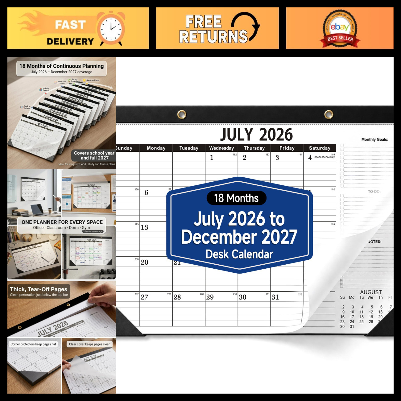 2026-2027 Desk Calendar - 17\