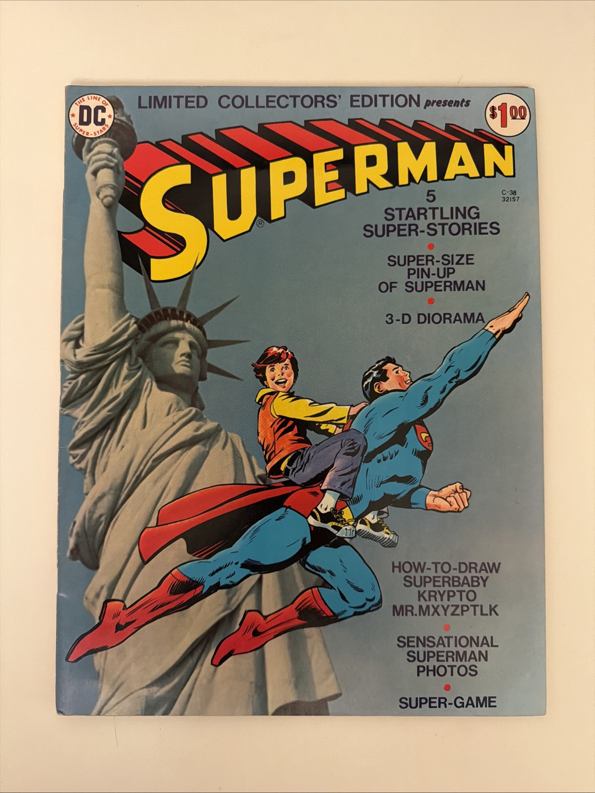 Limited Collectors' Edition #C-38 (DC Comics) Treasury Superman FN/VF