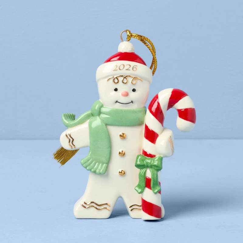 Lenox 2026 Dated Annual GINGERBREAD Man Christmas Ornament New 898584
