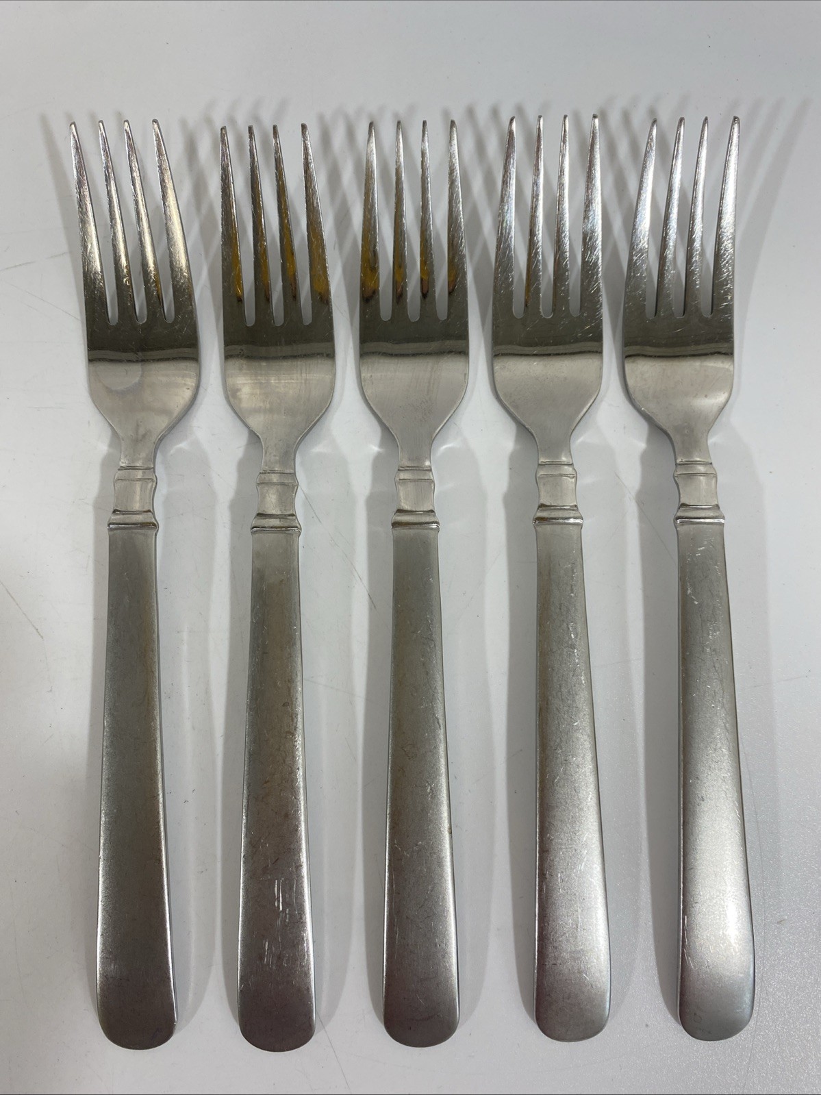 SET (5) VTG JA HENCKELS INTERNATIONAL 18/10 CHINA DINNER FORKS EARL SS SET (5) VTG JA HENCKELS INTERNATIONAL 18/10 CHINA DINNER FORKS EARL SS
