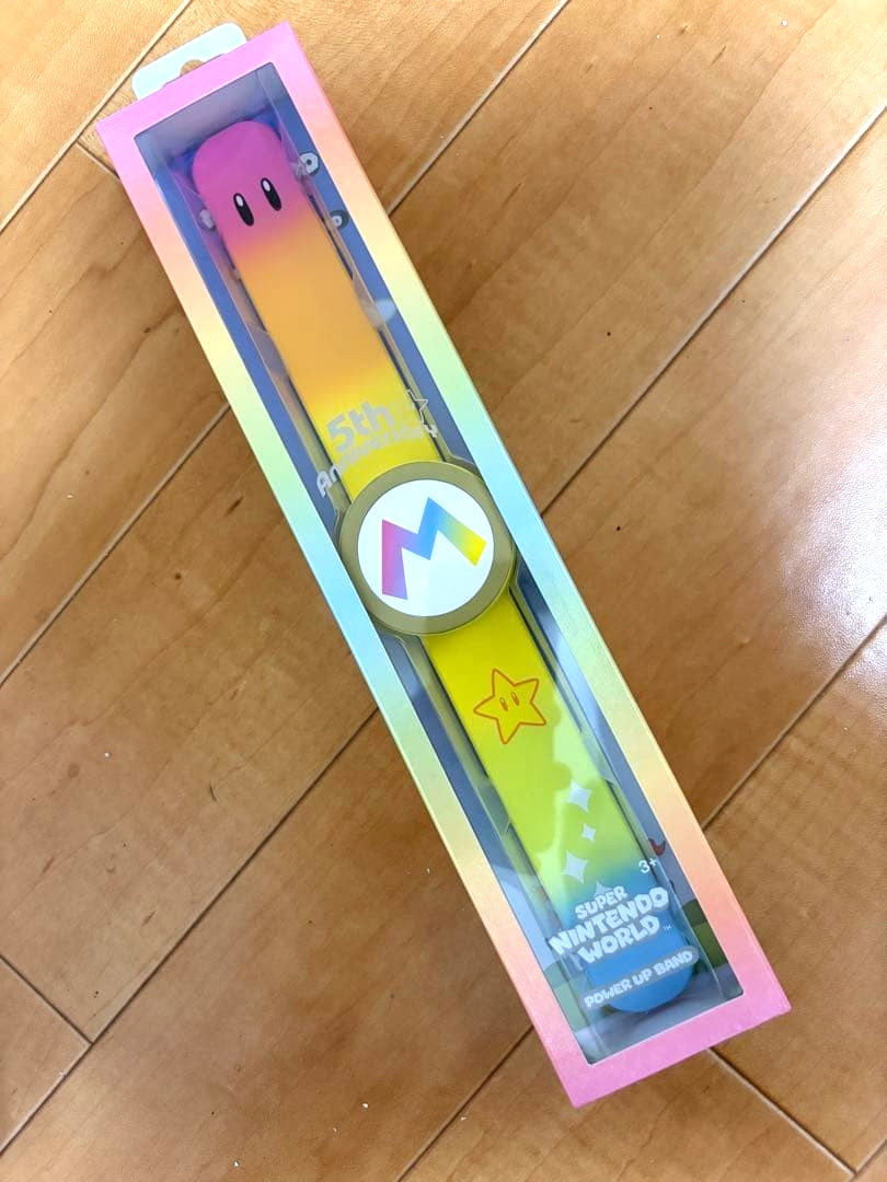 New USJ Super Nintendo World Invincible Mario 5th Anniversary Power Up Band LTD