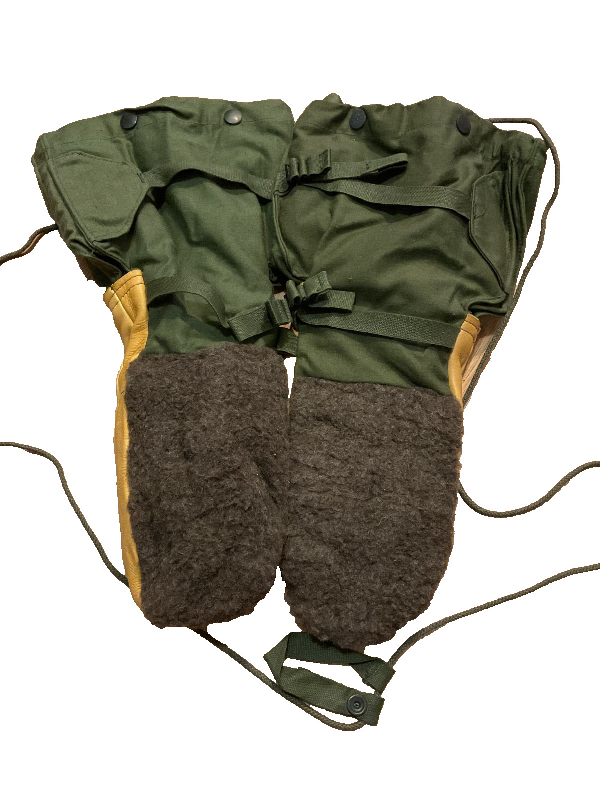 VINTAGE NEW U.S.ARMY EXTREME COLD WEATHER MITTENS 1950\'