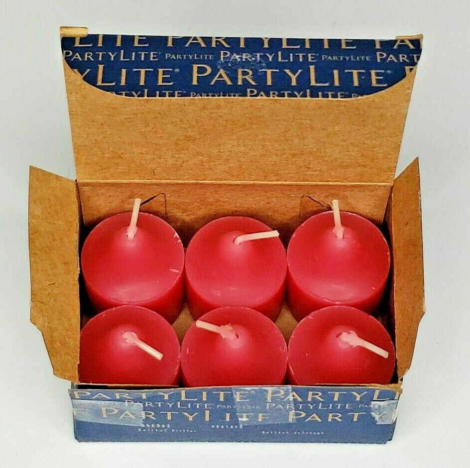 Partylite 6 Votives New Box Bellini Glitter P1C/V061018