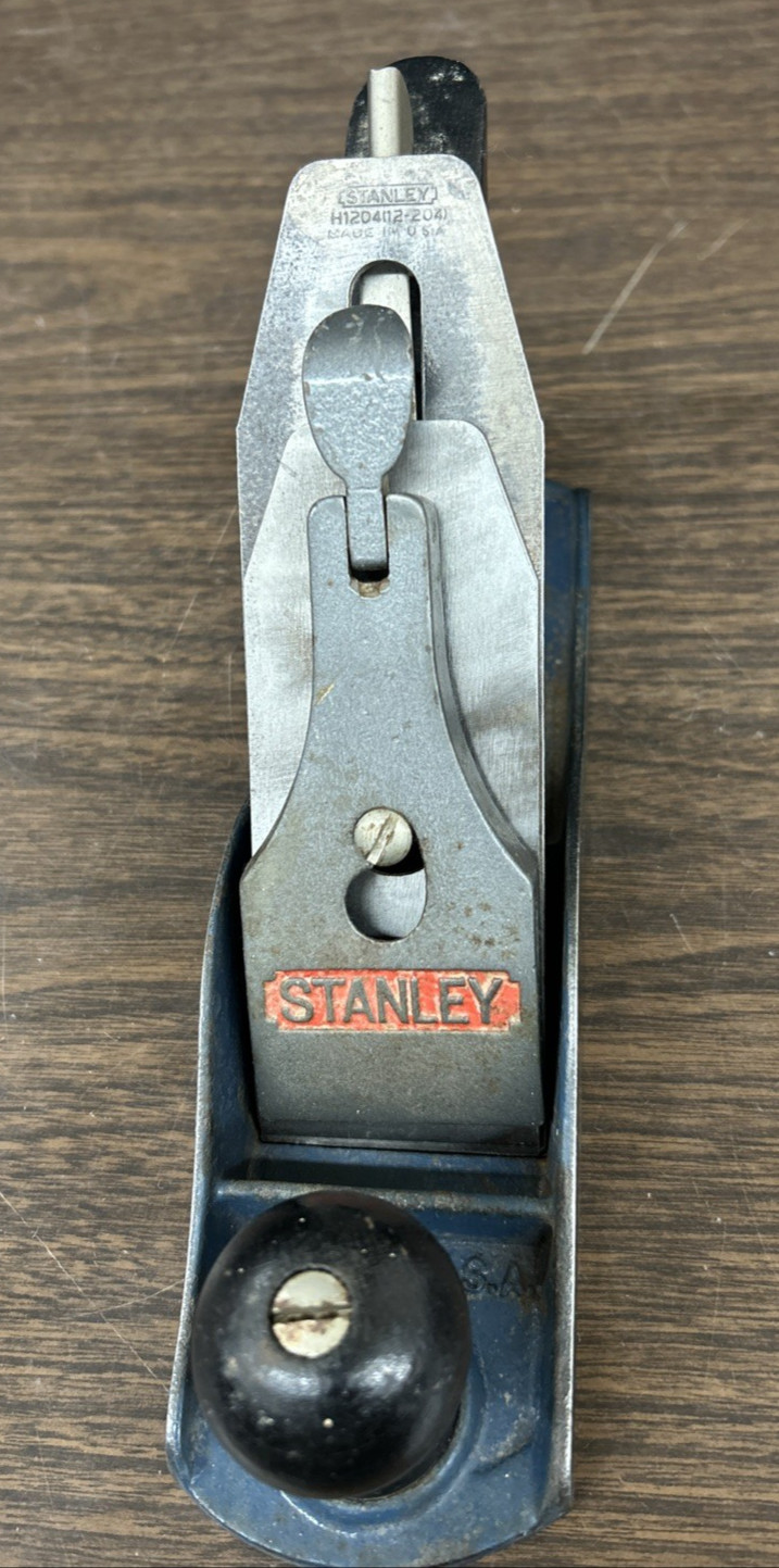 VINTAGE STANLEY HANDYMAN H1204 (12-204) Smooth Plane 9 \