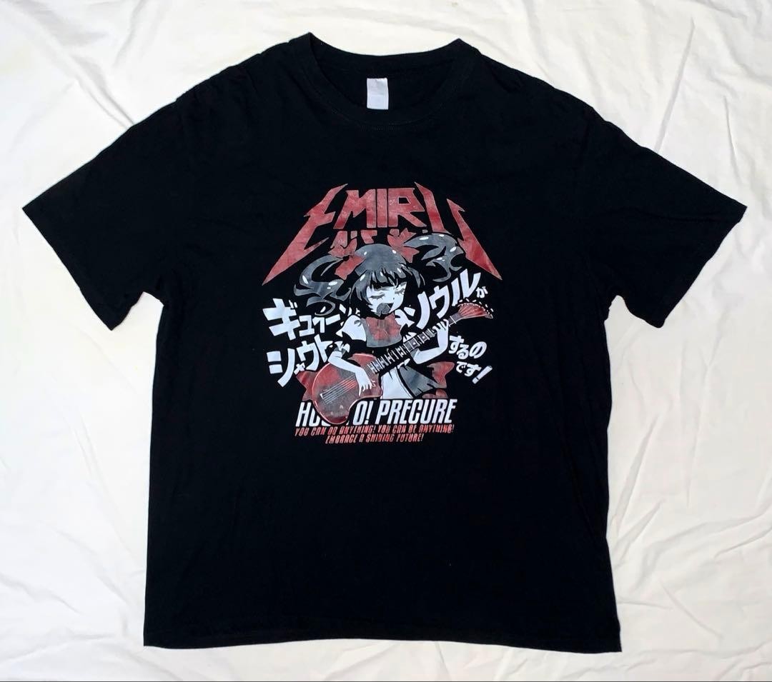 HUGtto Precure Guine and Soul Shout Emiru Aiizaki T-shirt