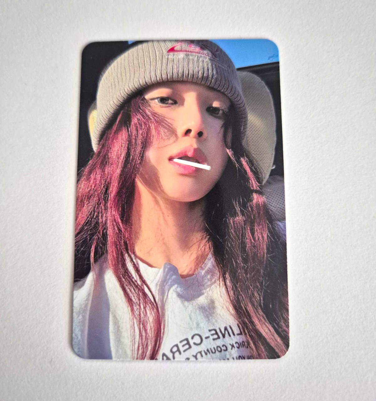 AESPA WINTER DIRTY WORK OFFICIAL UK/EU EXCLUSIVE PHOTOCARD - KPOP