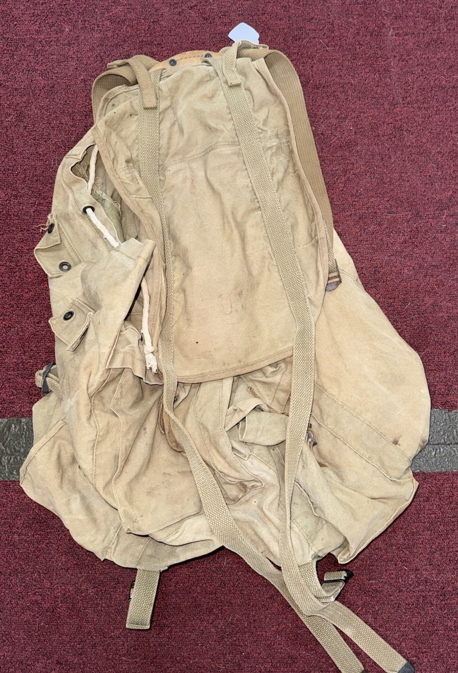 Vintage 40's WWll U.S. Army Rucksack 