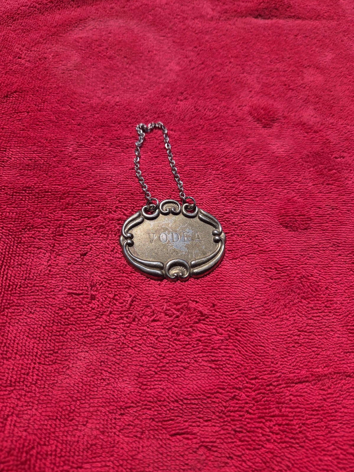 Vintage VODKA badge Vintage VODKA badge