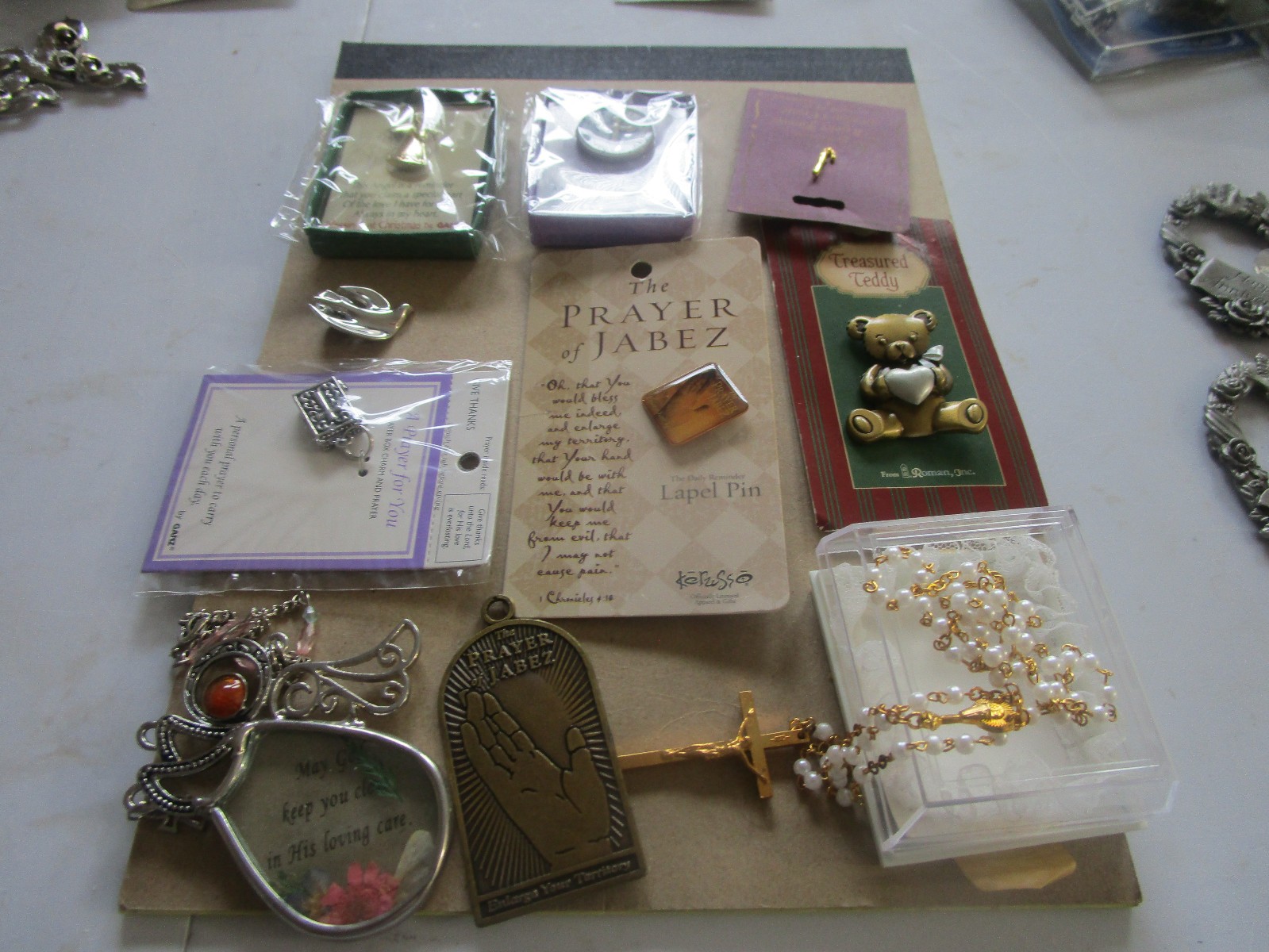 LOT OF NICE RELIGION ITEMS ...