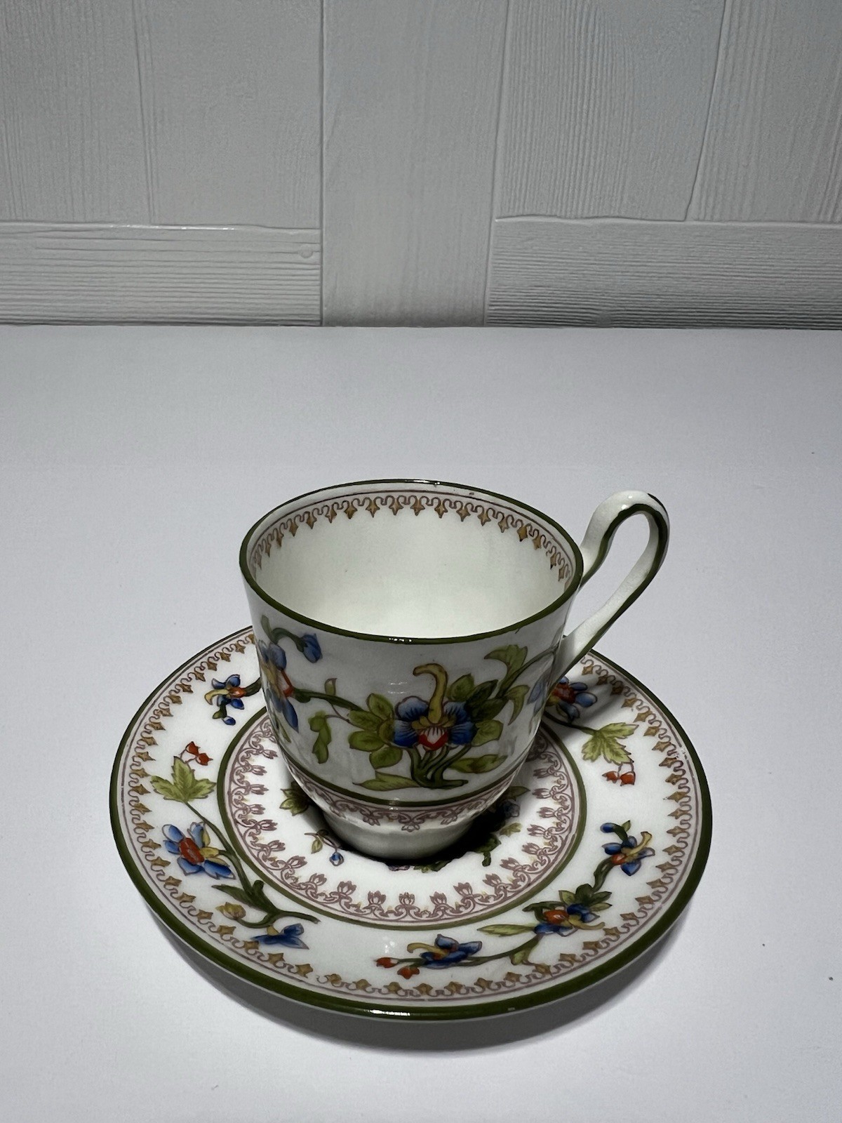 Coalport Cup and Saucer, England, A.D. 1750