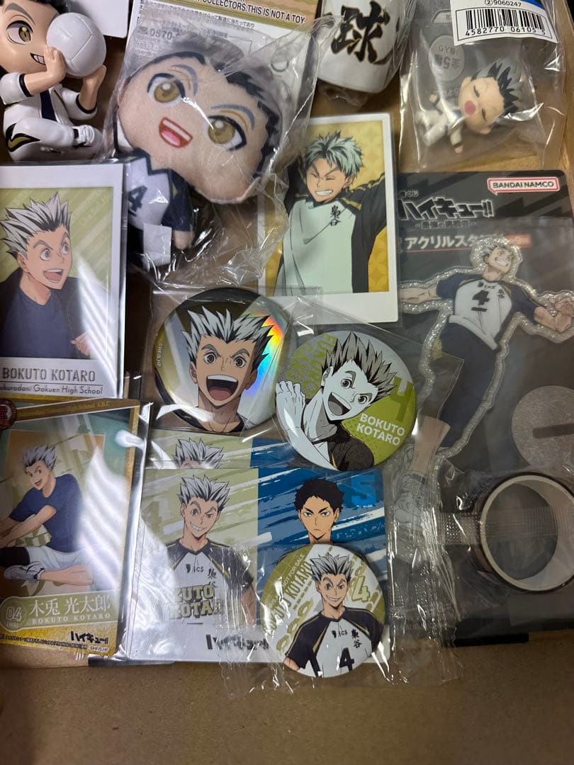 Haikyuu Kotaro Bokuto Set Collectible Pins Badges Character Goods Japan Anime