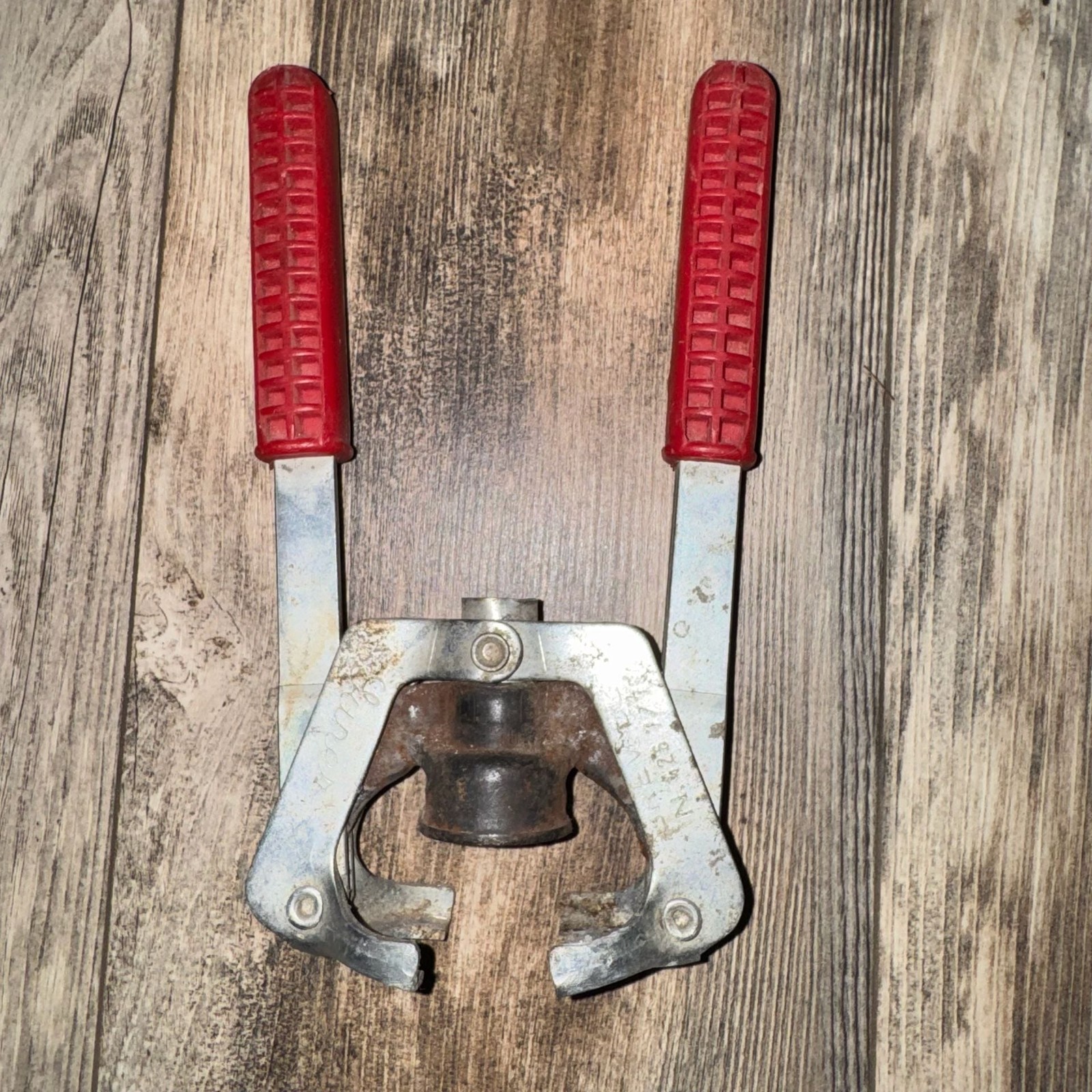 Vintage Bottle Cap Press, Cottage Decor