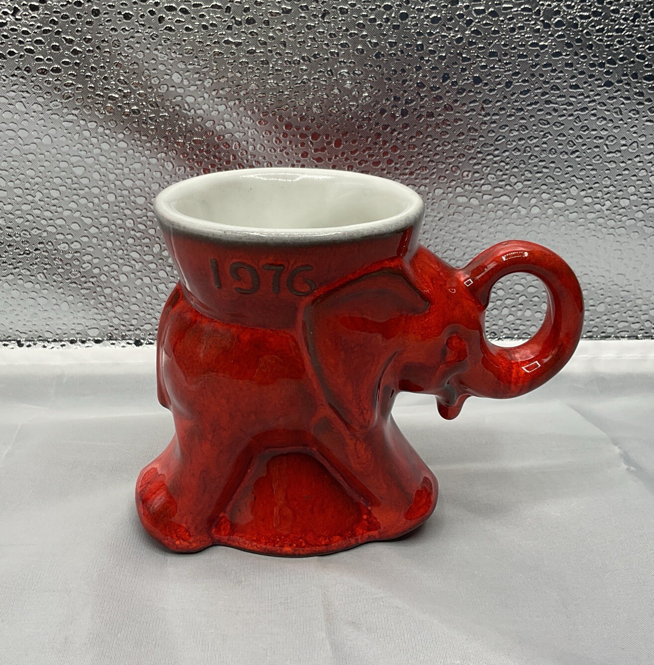 MUG 1976 FRANKOMA Bicentennial GOP Republican Red Elephant MAGA Rare