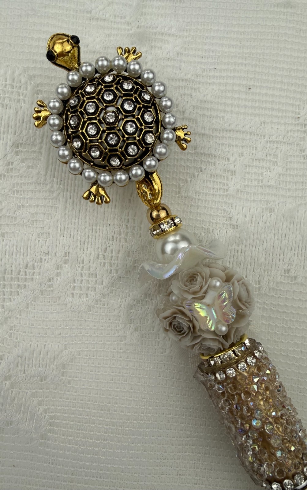 Custom beaded pens. Bling Turtles Gifts. Basket filler. Journal. Collect