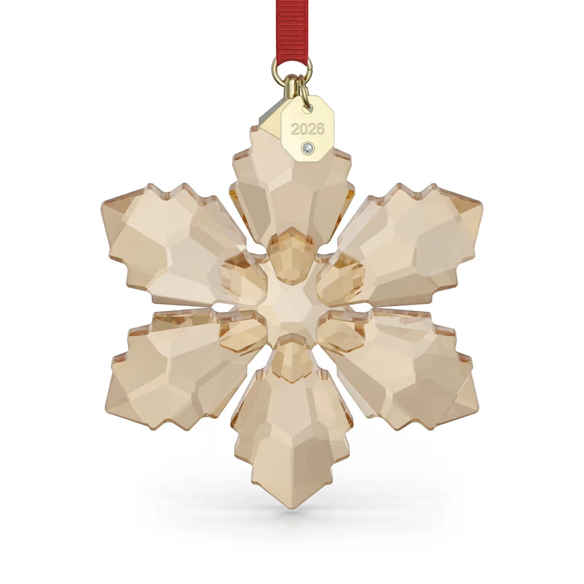 Swarovski 2026 FESTIVE GOLD ANNUAL EDITION LARGE Ornament 5729037