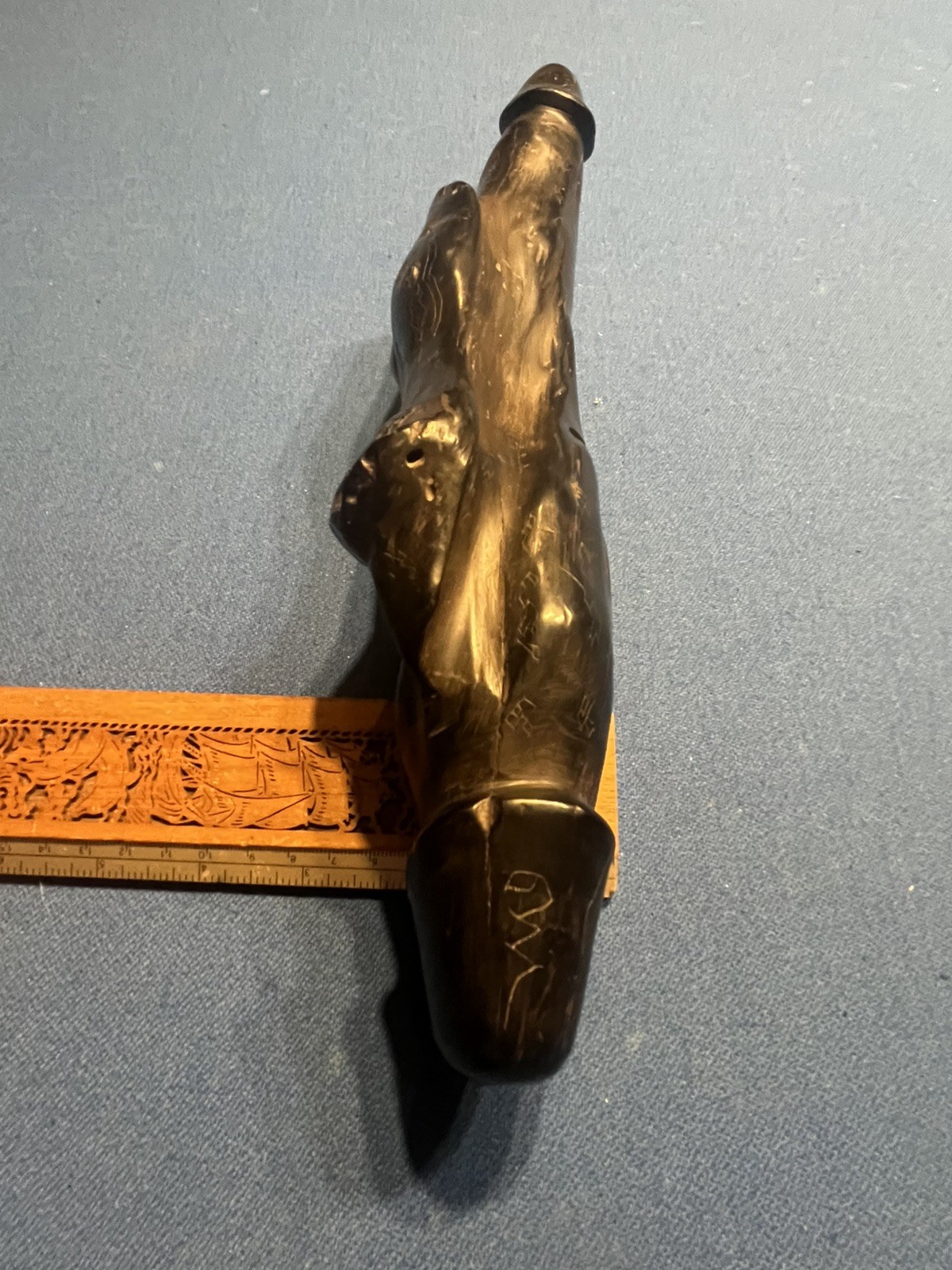 Tibet Ebony Totem Amulet Talisman Buddhist Symbols Himalaya Nepal  