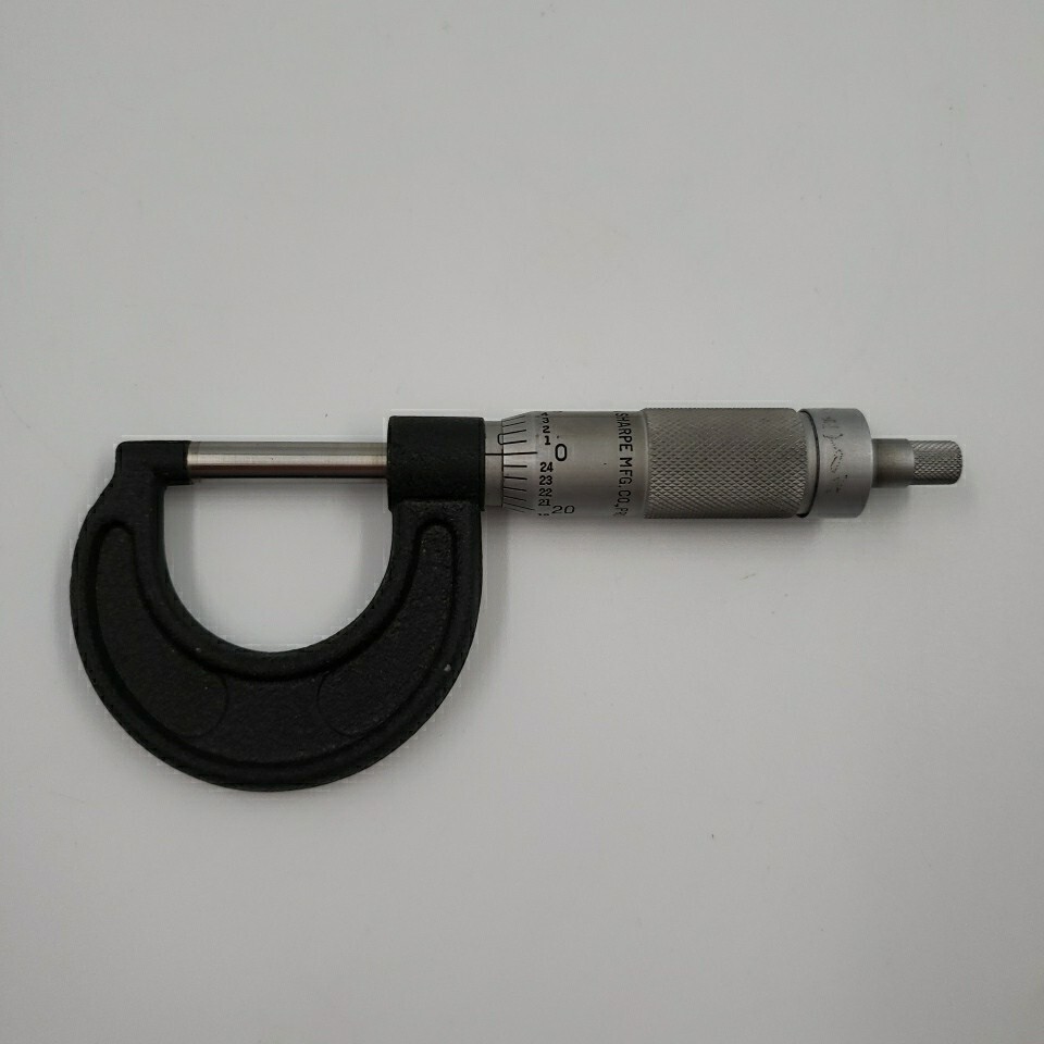 Brown & Sharpe Outside Micrometer Machinist Tool 0