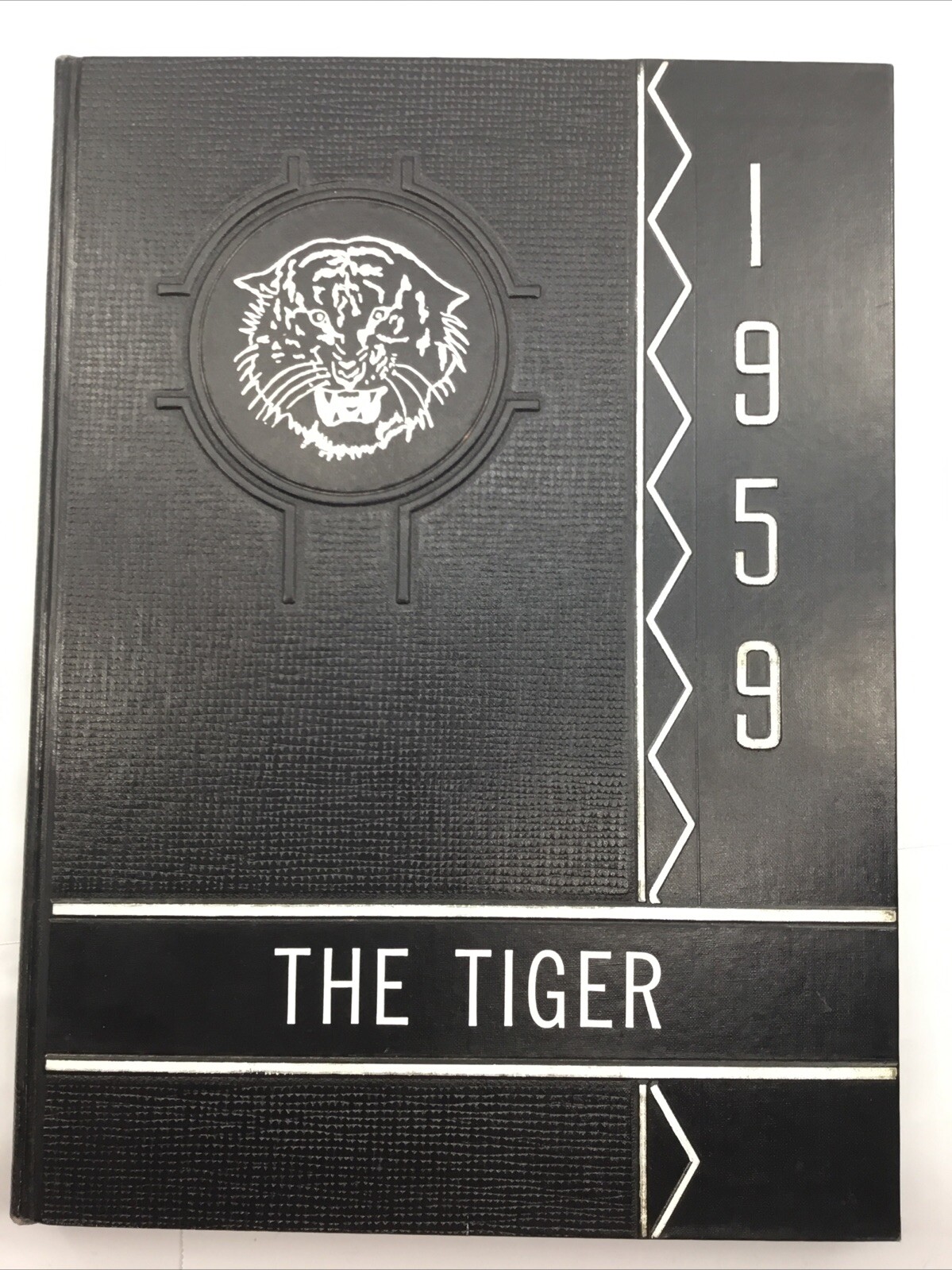 1959 The Tiger Anson Texas High School Yearbook Annual Local History Genealogy