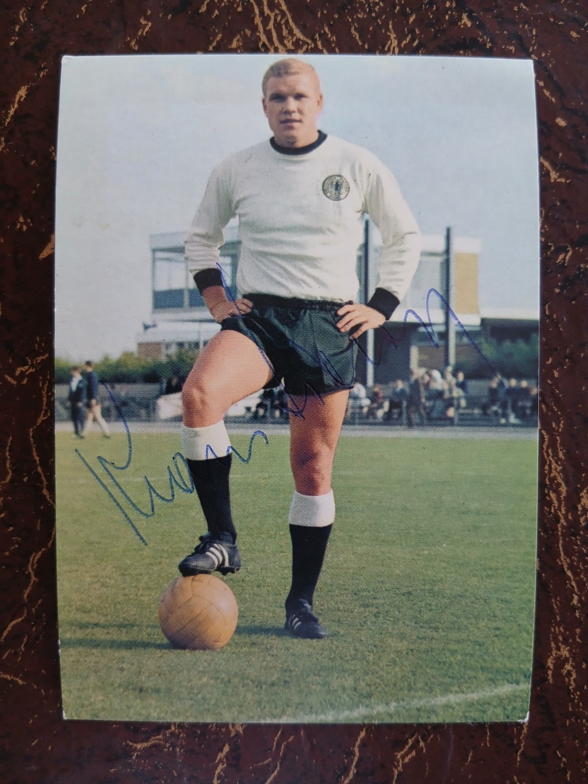 Klaus-Dieter Sieloff 🇩🇪VfB Stuttgart Bergmann Mexico 70 №24 unpasted signed Klaus-Dieter Sieloff 🇩🇪VfB Stuttgart Bergmann Mexico 70 №24 unpasted signed